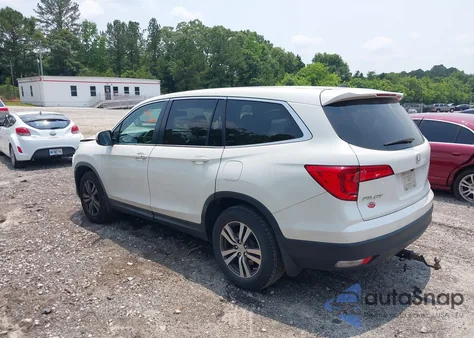 2017 Honda Pilot Ex-L из США, поврежденный, VIN 5FNYF5H56HB003982